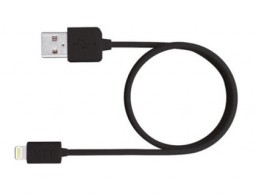 Cable USB 2.0 a Apple lightning 1 m. negro